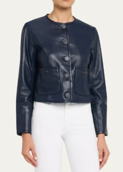 Veronica BeardAndrea Leather Jacket