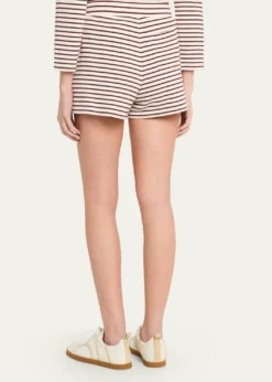 Veronica BeardBrighton Striped Knit Shorts