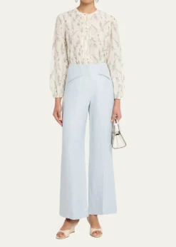 Veronica BeardCassidee Wide-Leg Pants