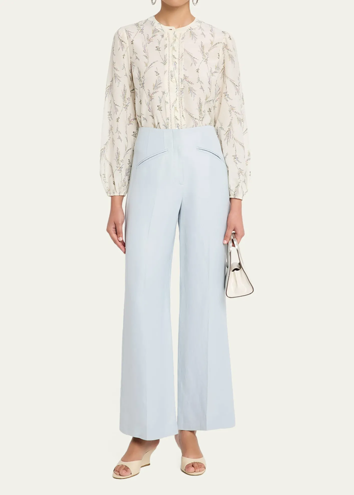 Veronica BeardCassidee Wide-Leg Pants