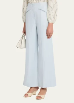 Veronica BeardCassidee Wide-Leg Pants