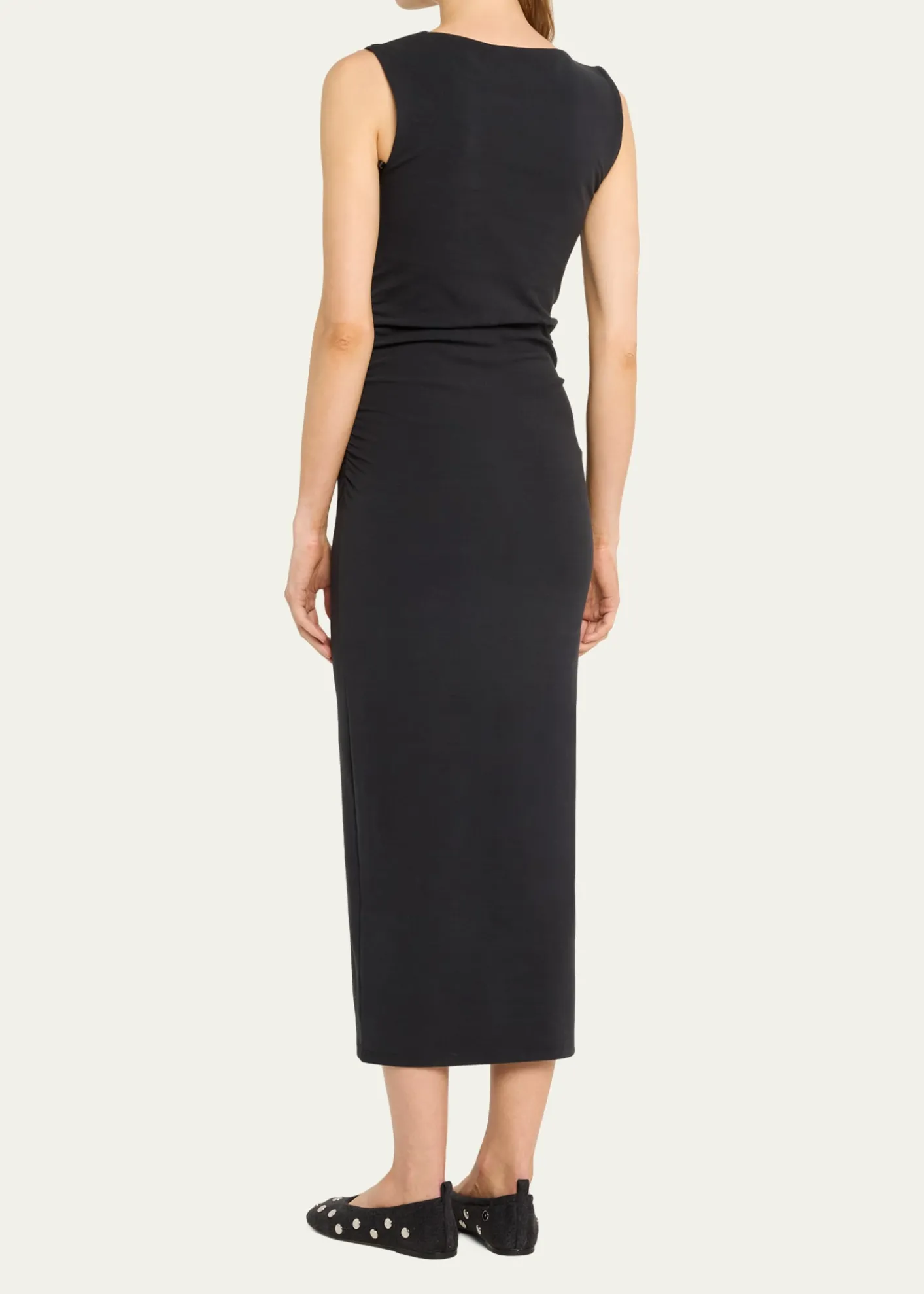 Veronica BeardCharissa High-Neck Midi Dress