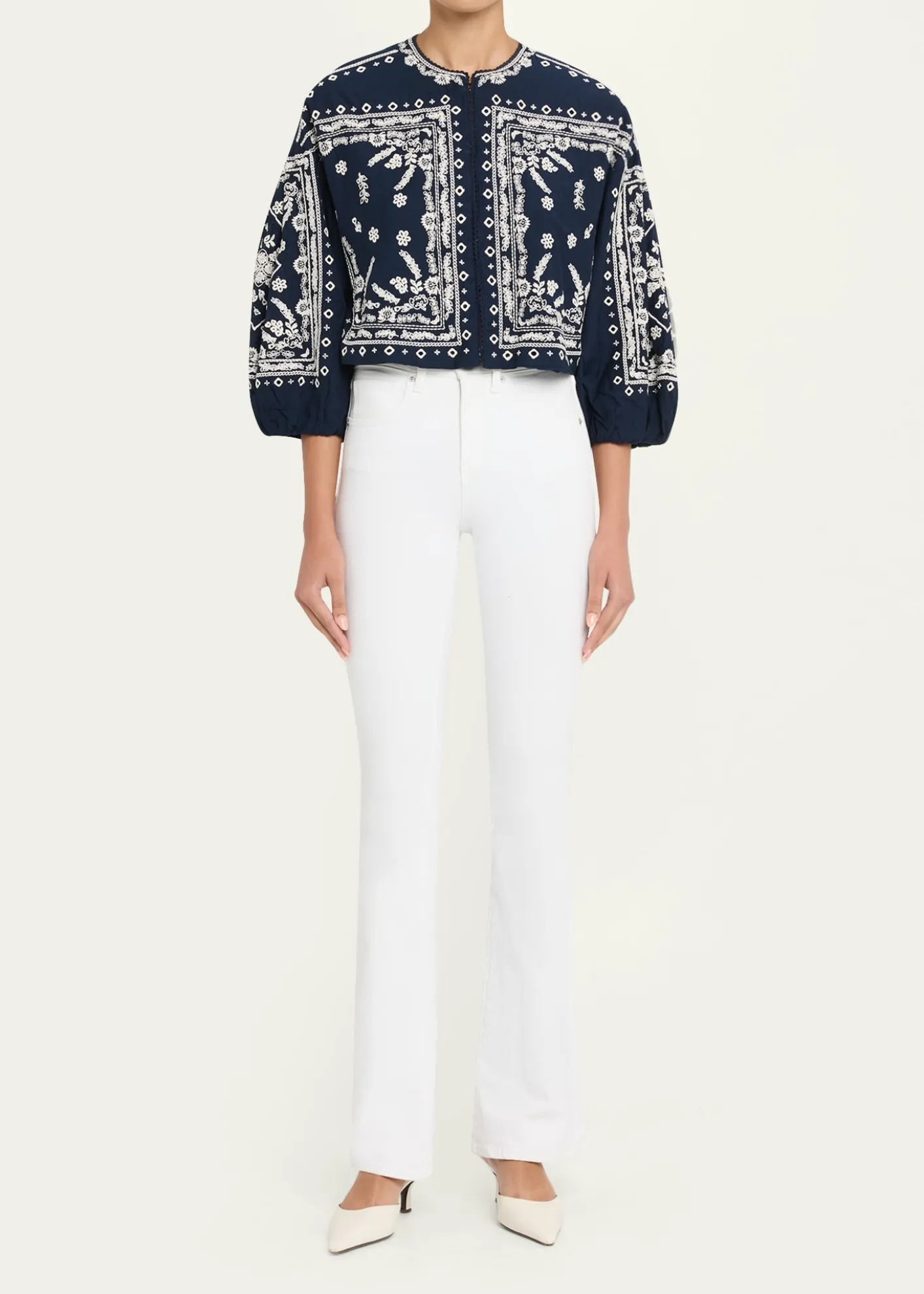 Veronica BeardDrake Embroidered Jacket