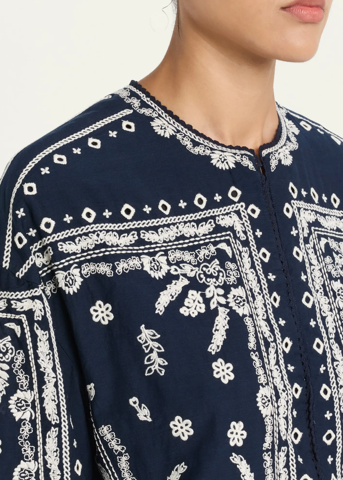 Veronica BeardDrake Embroidered Jacket
