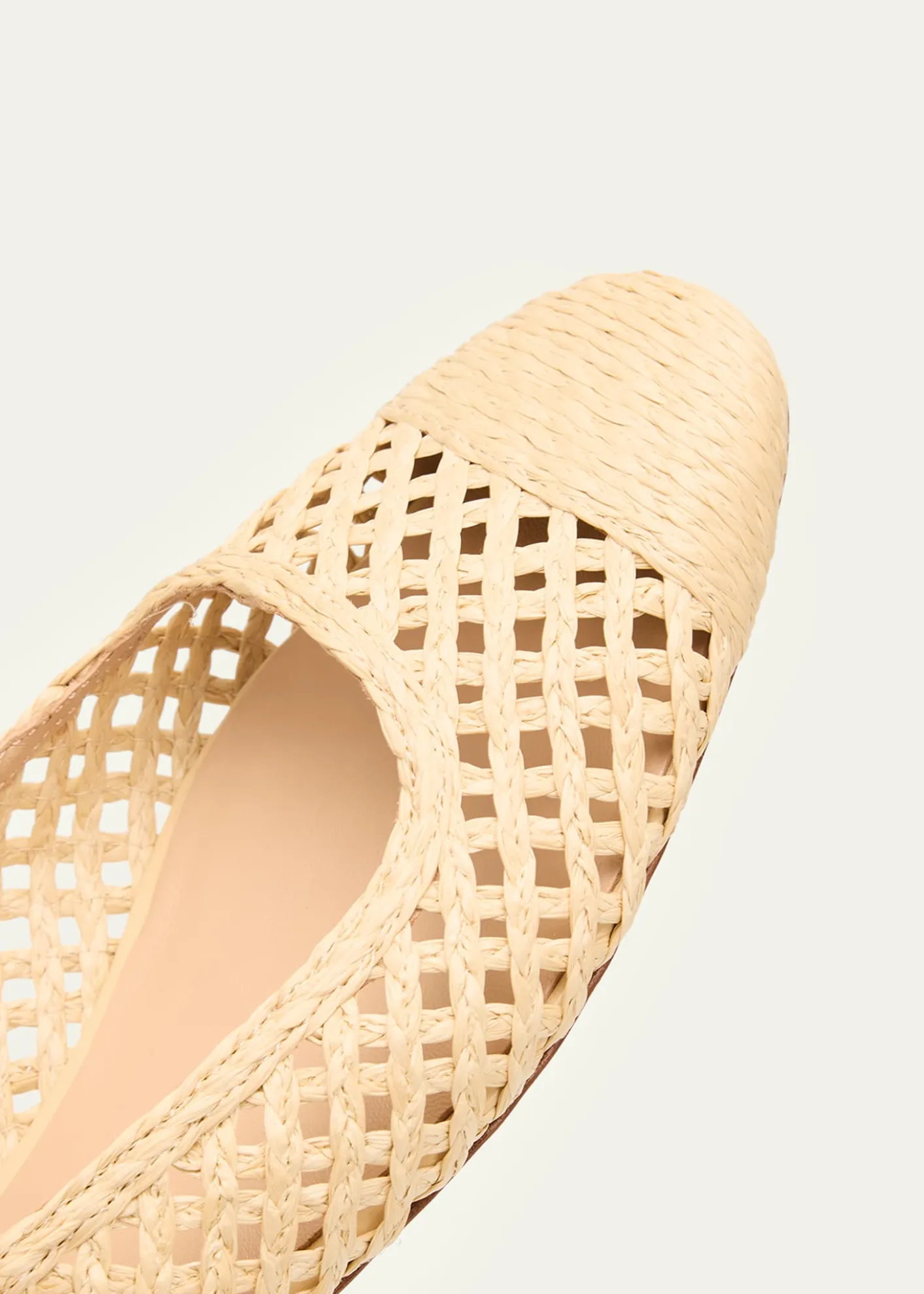 Veronica BeardEllie Raffia Ballerina Flats