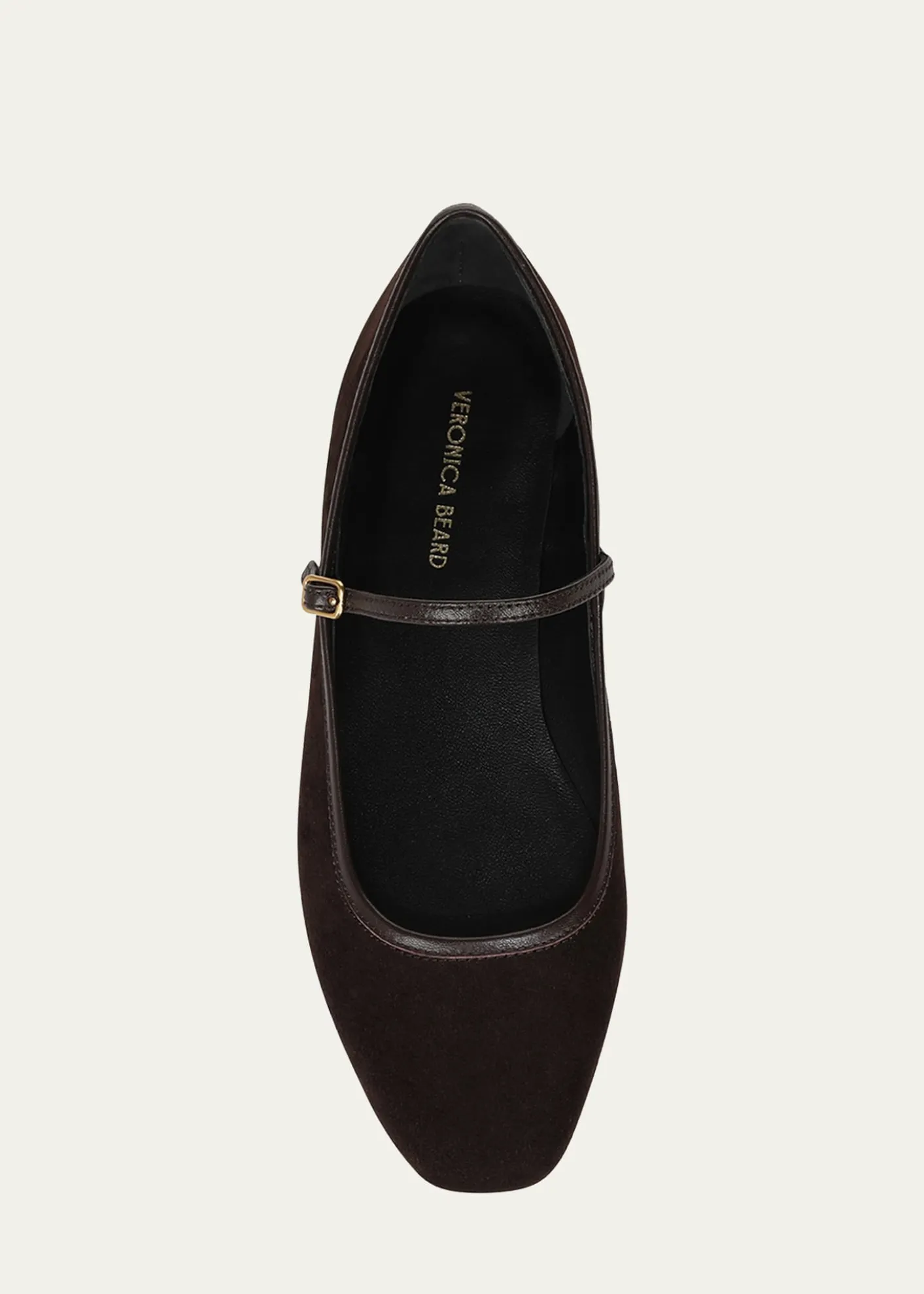 Veronica BeardEllie Suede Mary Jane Ballerina Flats