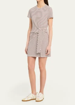 Veronica BeardElvaris Striped T-Shirt Dress