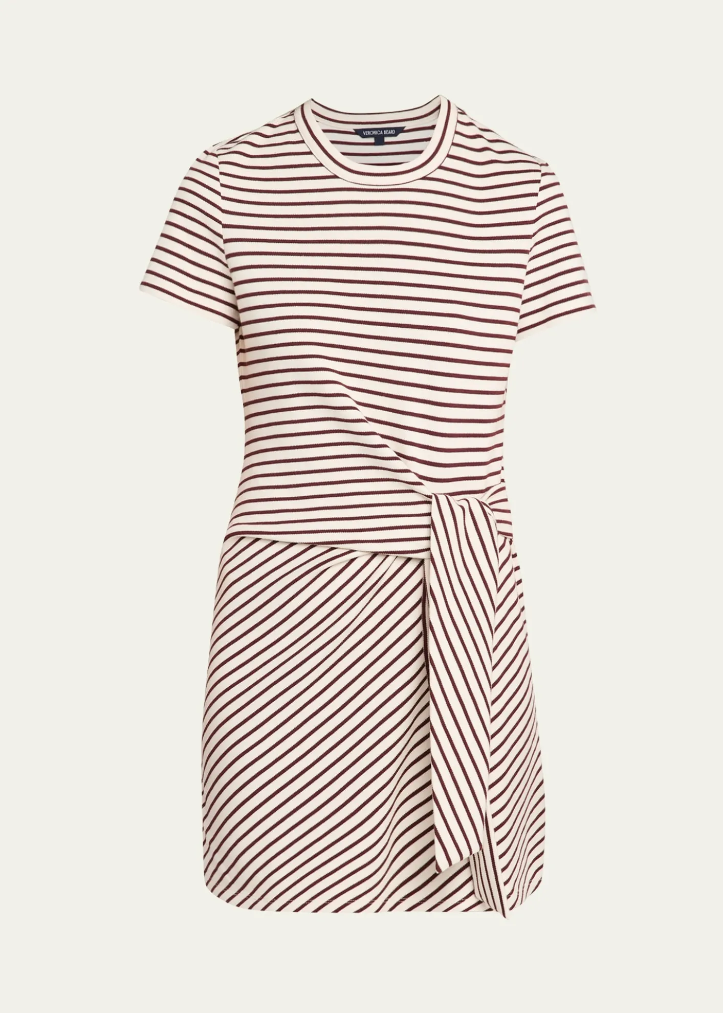 Veronica BeardElvaris Striped T-Shirt Dress