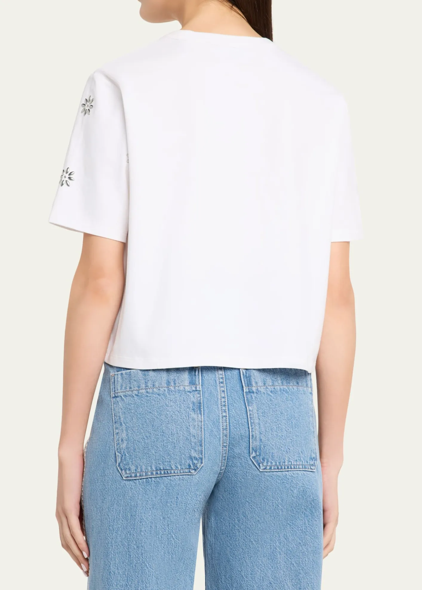 Veronica BeardEmbellished Crewneck T-Shirt