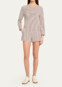 Veronica BeardHovey Striped Knit Top