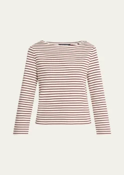 Veronica BeardHovey Striped Knit Top
