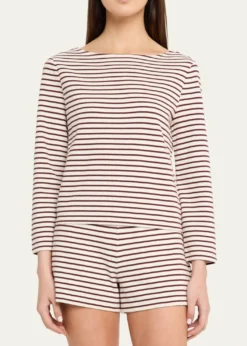 Veronica BeardHovey Striped Knit Top