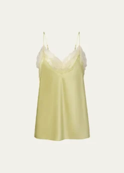 Veronica BeardJohanan Lace-Trim Silk Camisole