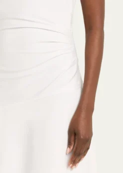 Veronica BeardLisette Drop-Waist Stretch Cotton Midi Dress