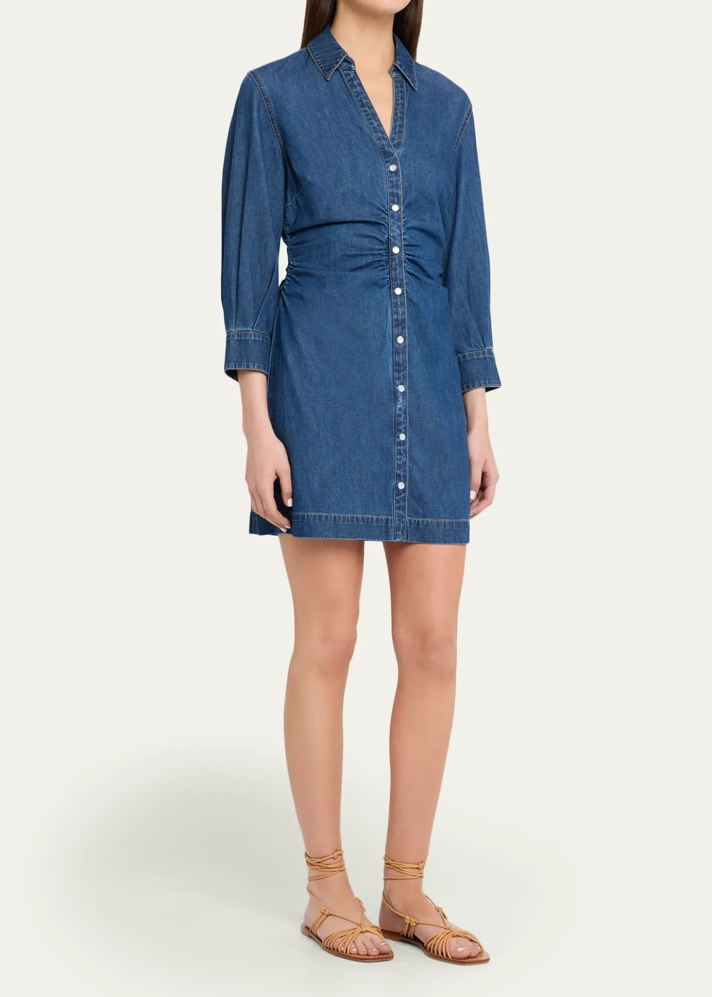 Veronica BeardMaura Denim Mini Dress