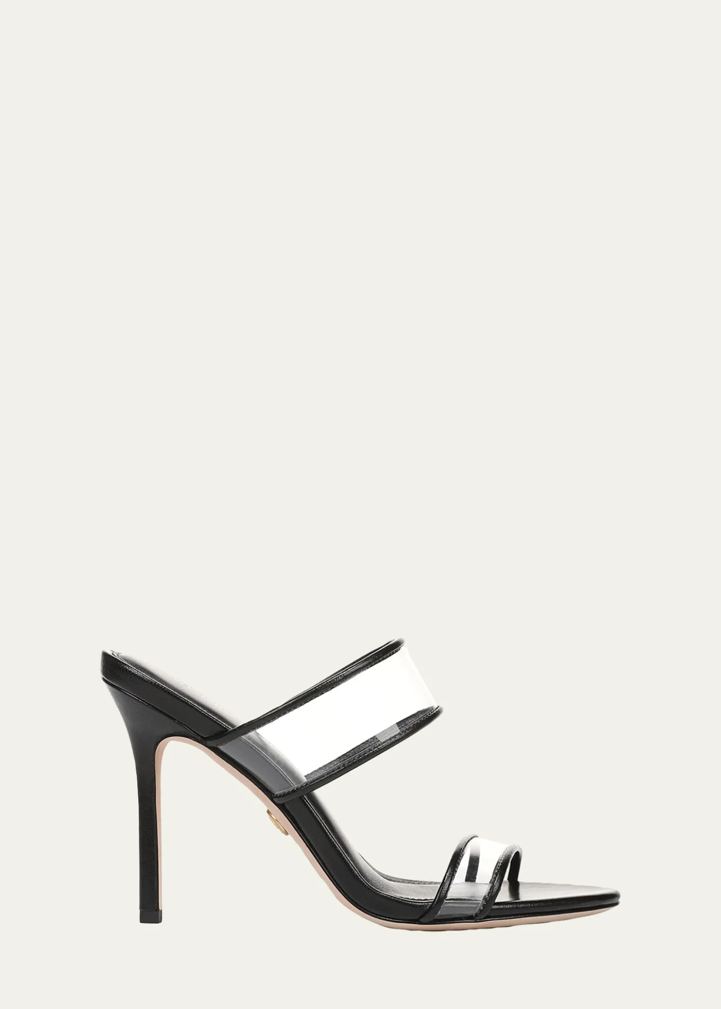 Veronica Beard95mm Asha Leather Piping Jelly Sandals