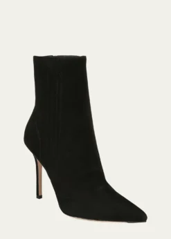 Veronica Beard95mm Lisa Suede Stiletto Ankle Booties