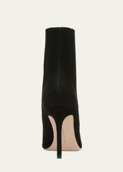 Veronica Beard95mm Lisa Suede Stiletto Ankle Booties