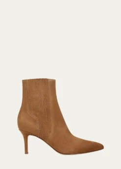 Veronica Beard70mm Lisa Suede Stiletto Ankle Booties