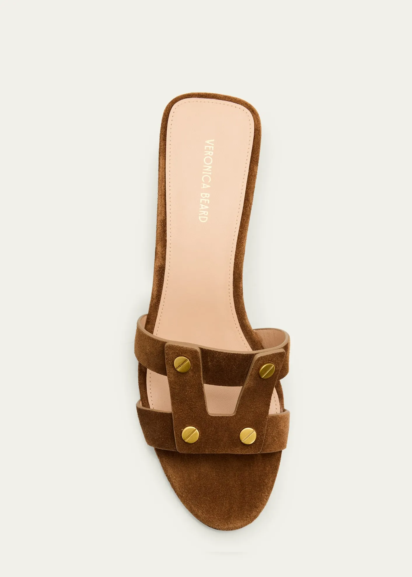 Veronica Beard55mm Via Suede Block-Heel Sandals