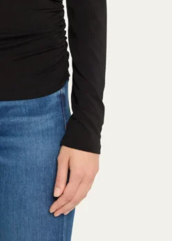 Veronica BeardMylie Gathered Turtleneck Top