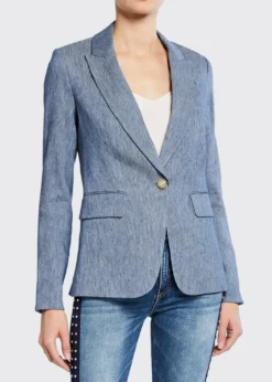 Veronica BeardOne-Button Cutaway Jacket