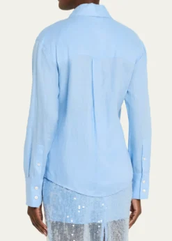 Veronica BeardPerezzi Asymmetric Linen Shirt