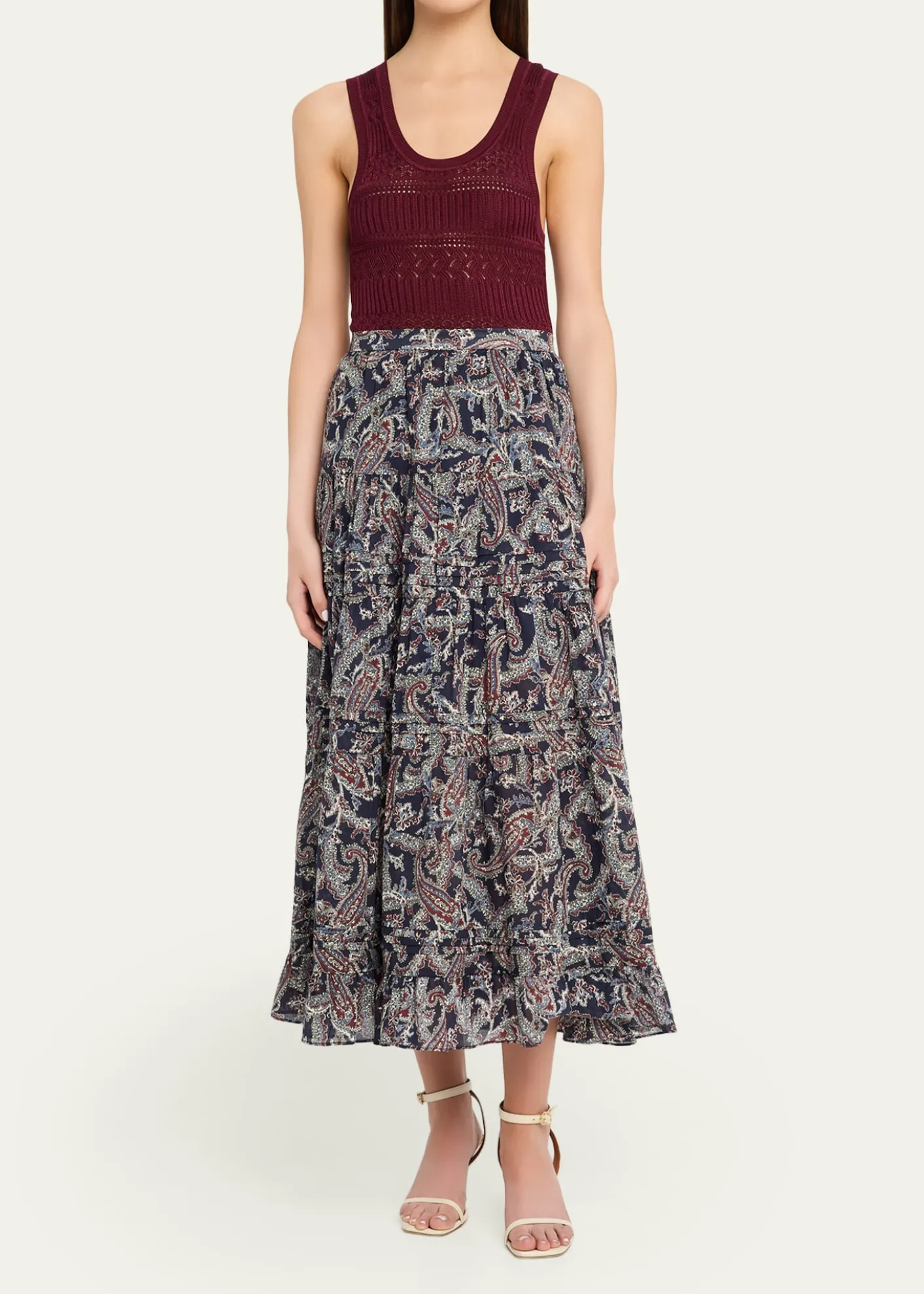 Veronica BeardSandra Knit Tank Top