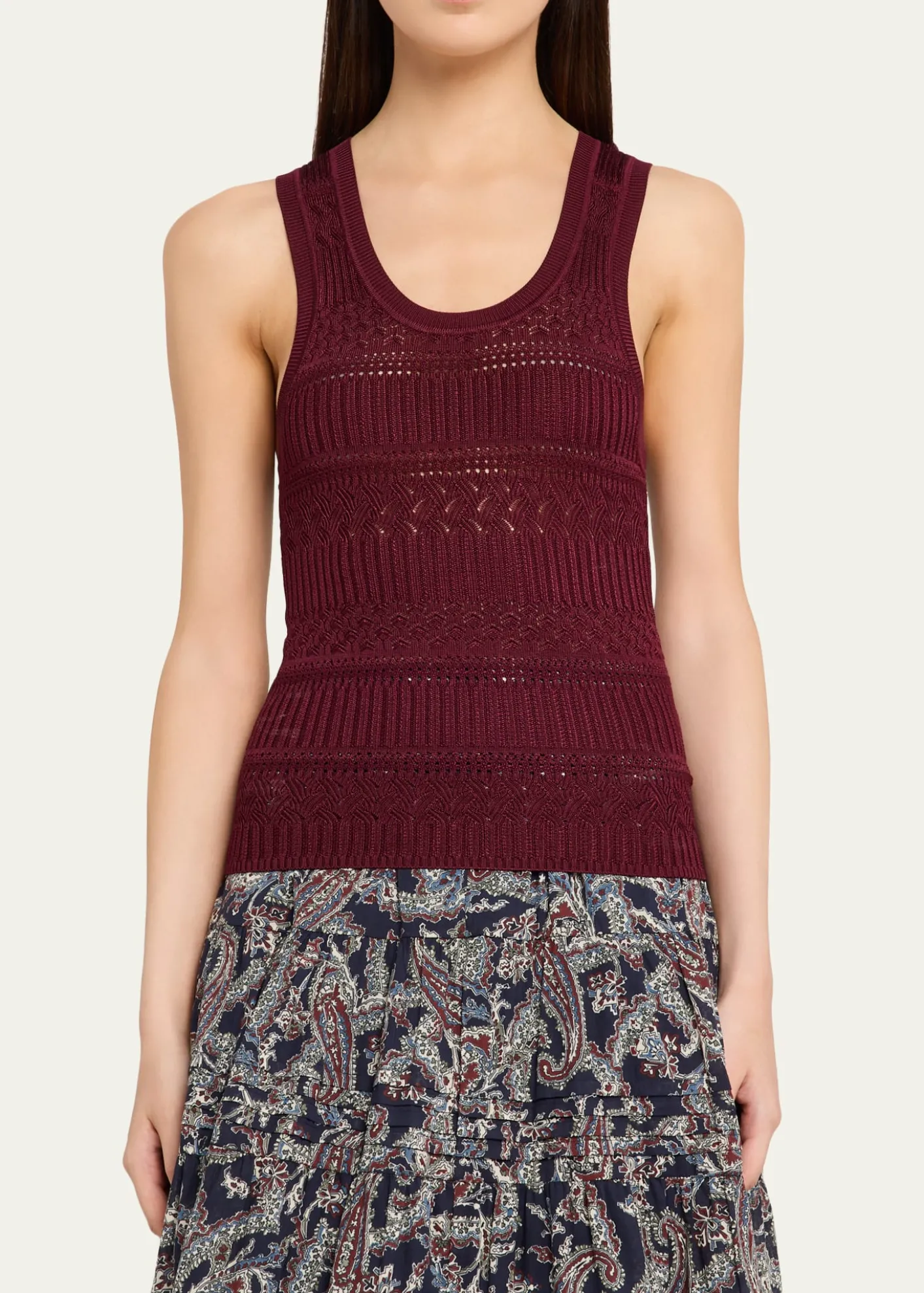 Veronica BeardSandra Knit Tank Top