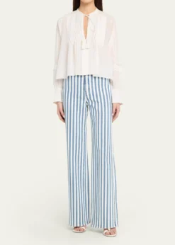 Veronica BeardSawyer Ramie Blouse