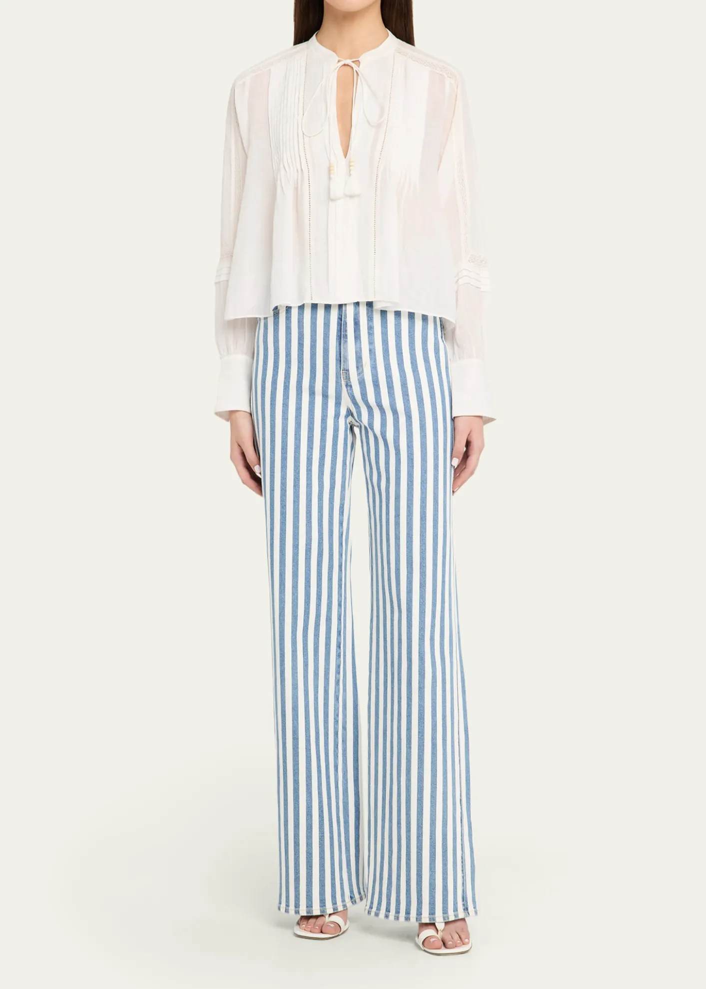 Veronica BeardSawyer Ramie Blouse