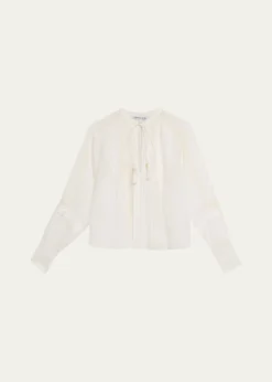 Veronica BeardSawyer Ramie Blouse