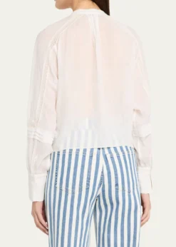 Veronica BeardSawyer Ramie Blouse