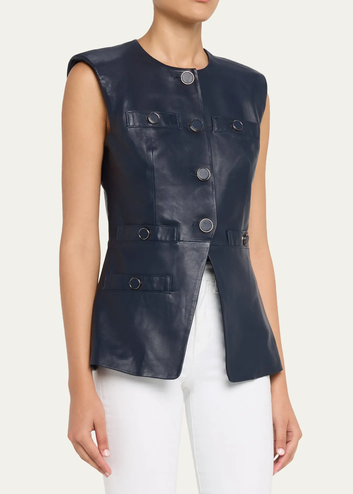 Veronica BeardTamara Leather Vest
