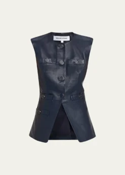 Veronica BeardTamara Leather Vest