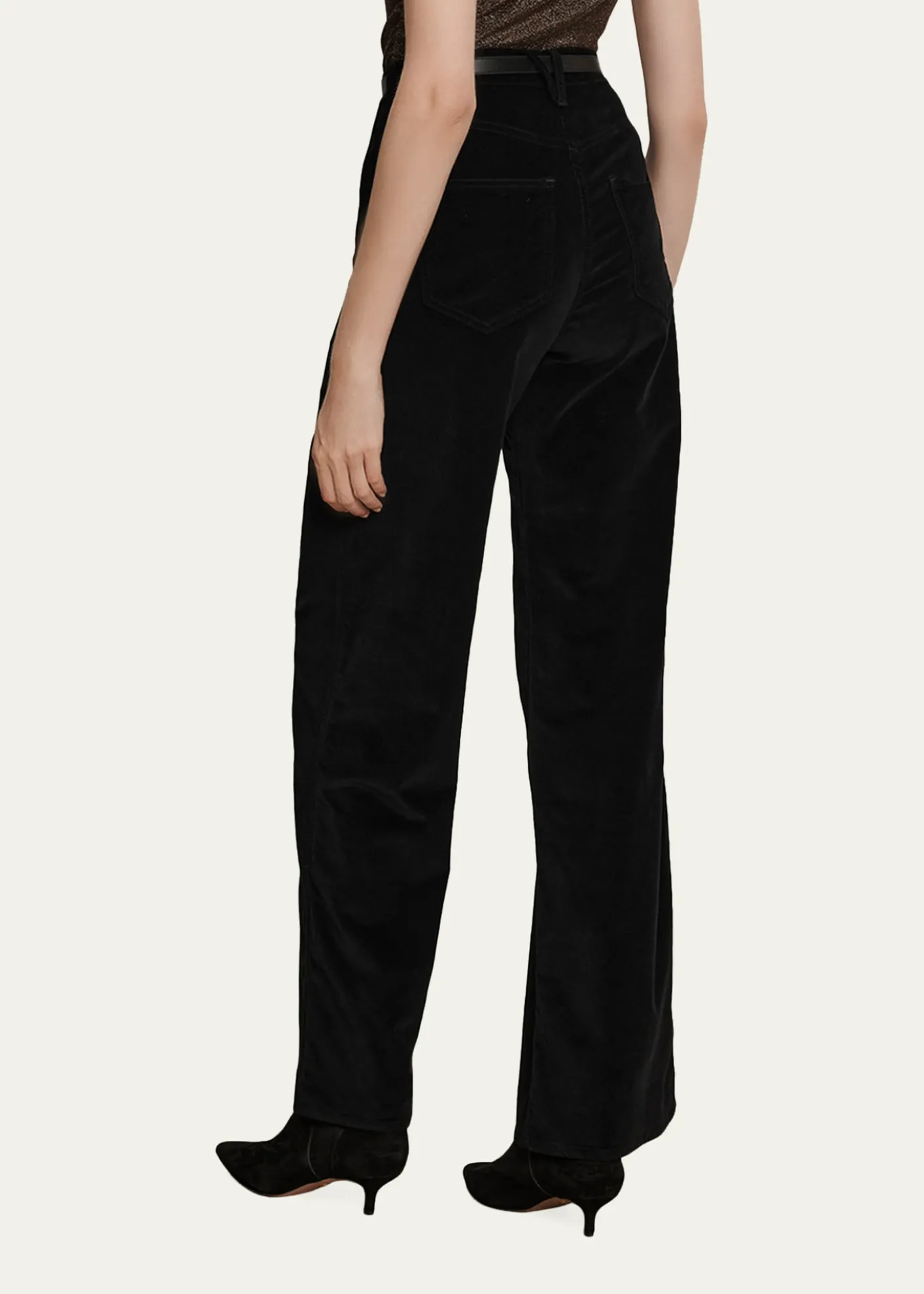 Veronica BeardTaylor High-Rise Wide-Leg Pants