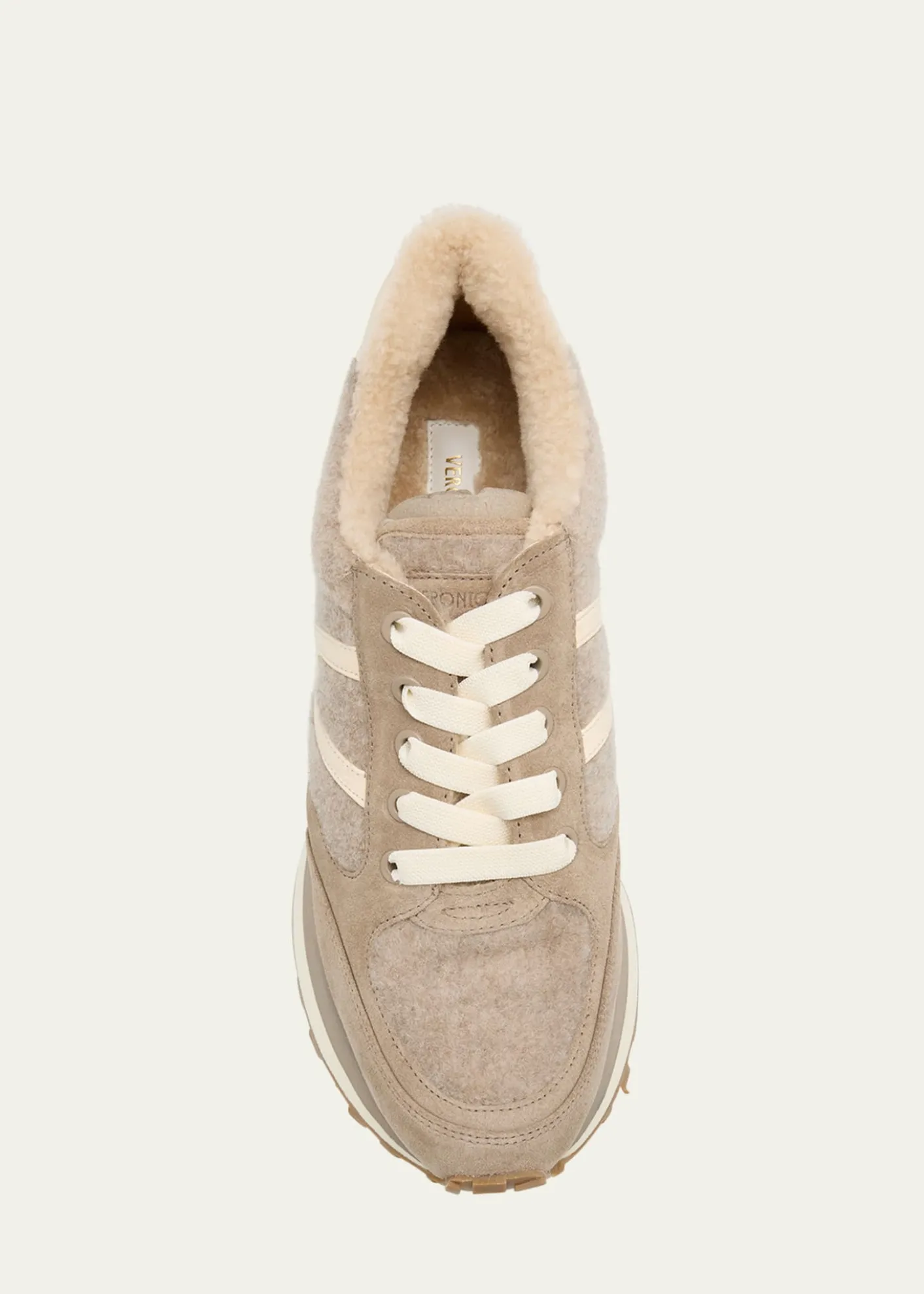 Veronica BeardValentina Suede Shearling Retro Sneakers