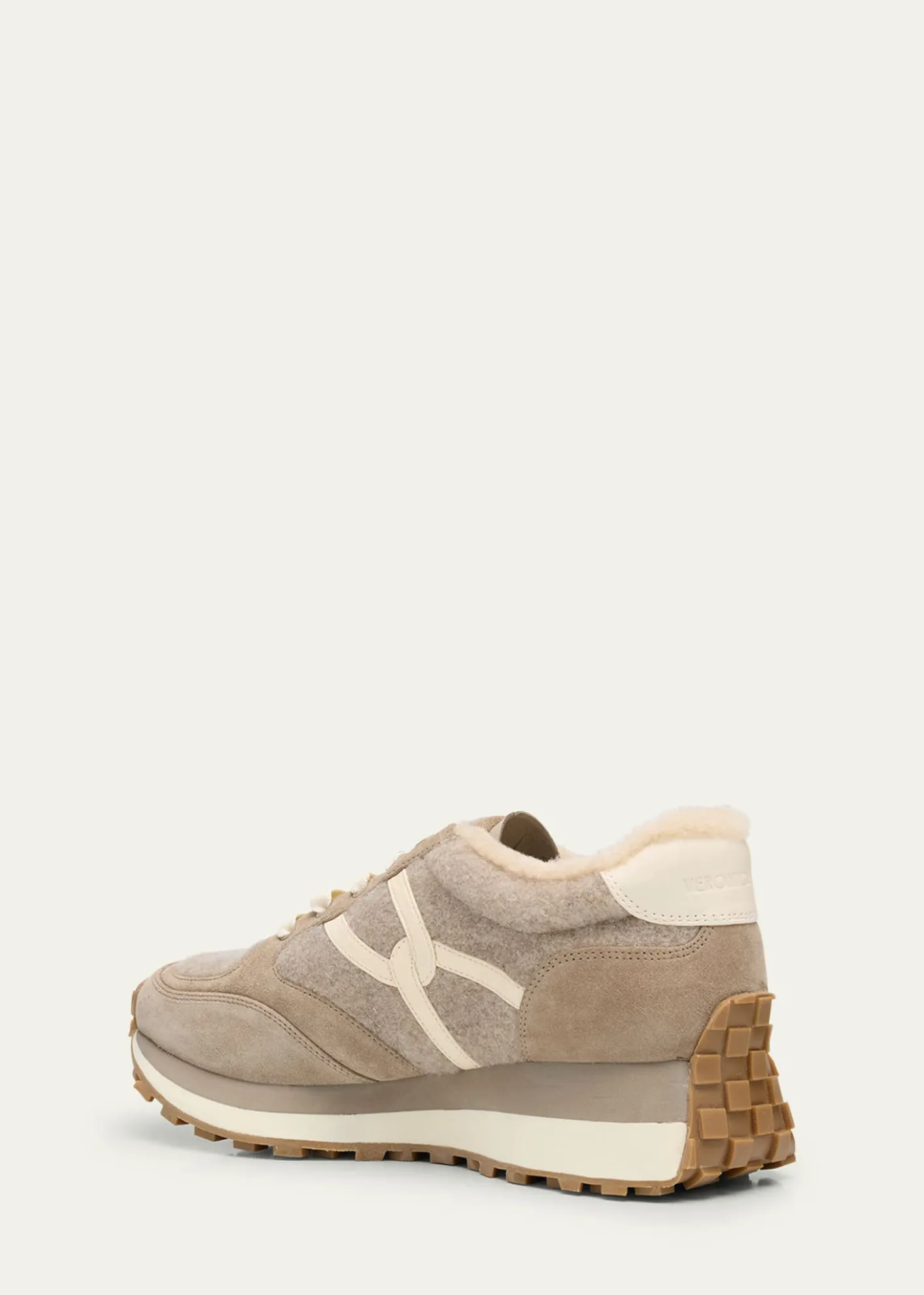 Veronica BeardValentina Suede Shearling Retro Sneakers