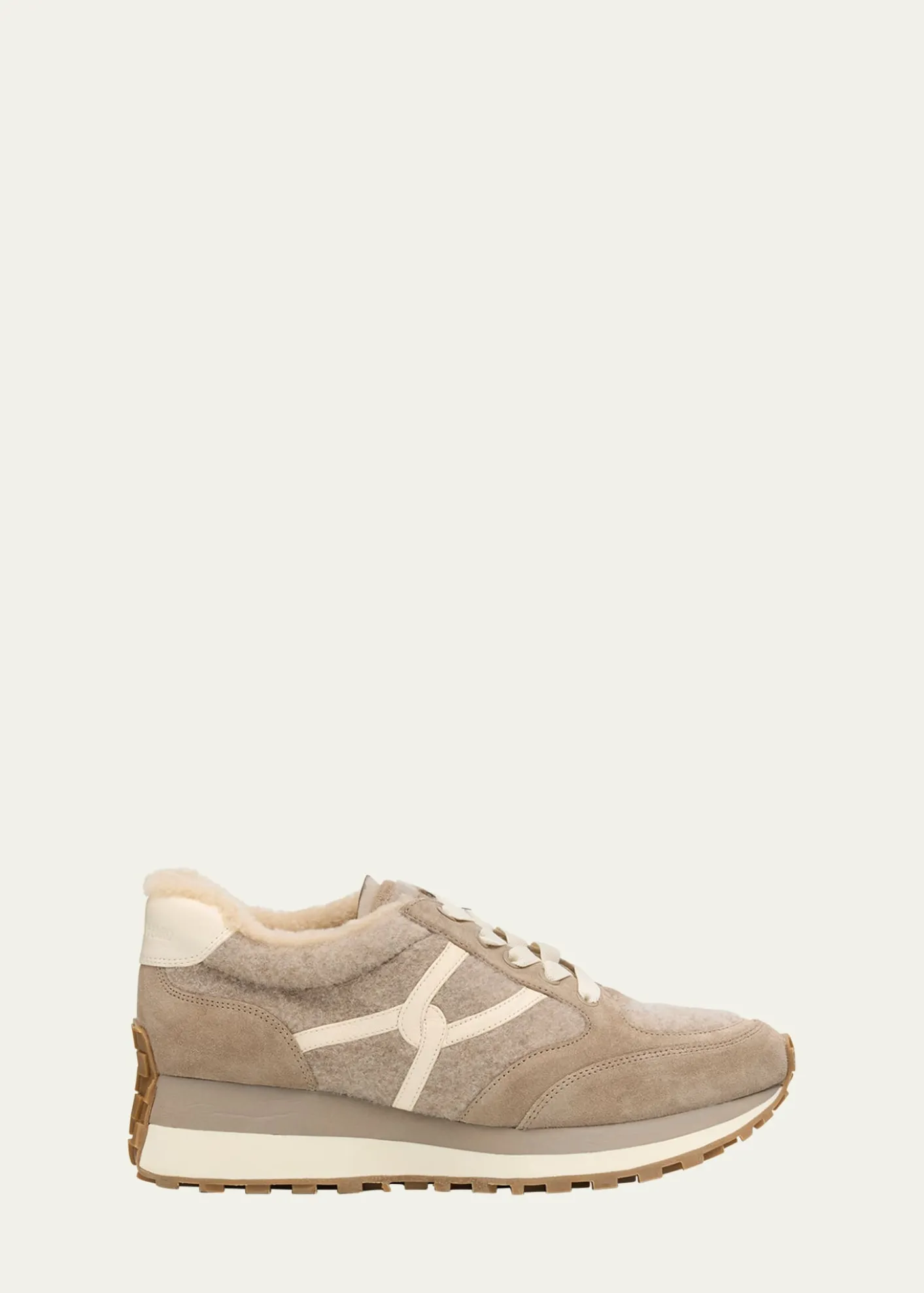 Veronica BeardValentina Suede Shearling Retro Sneakers