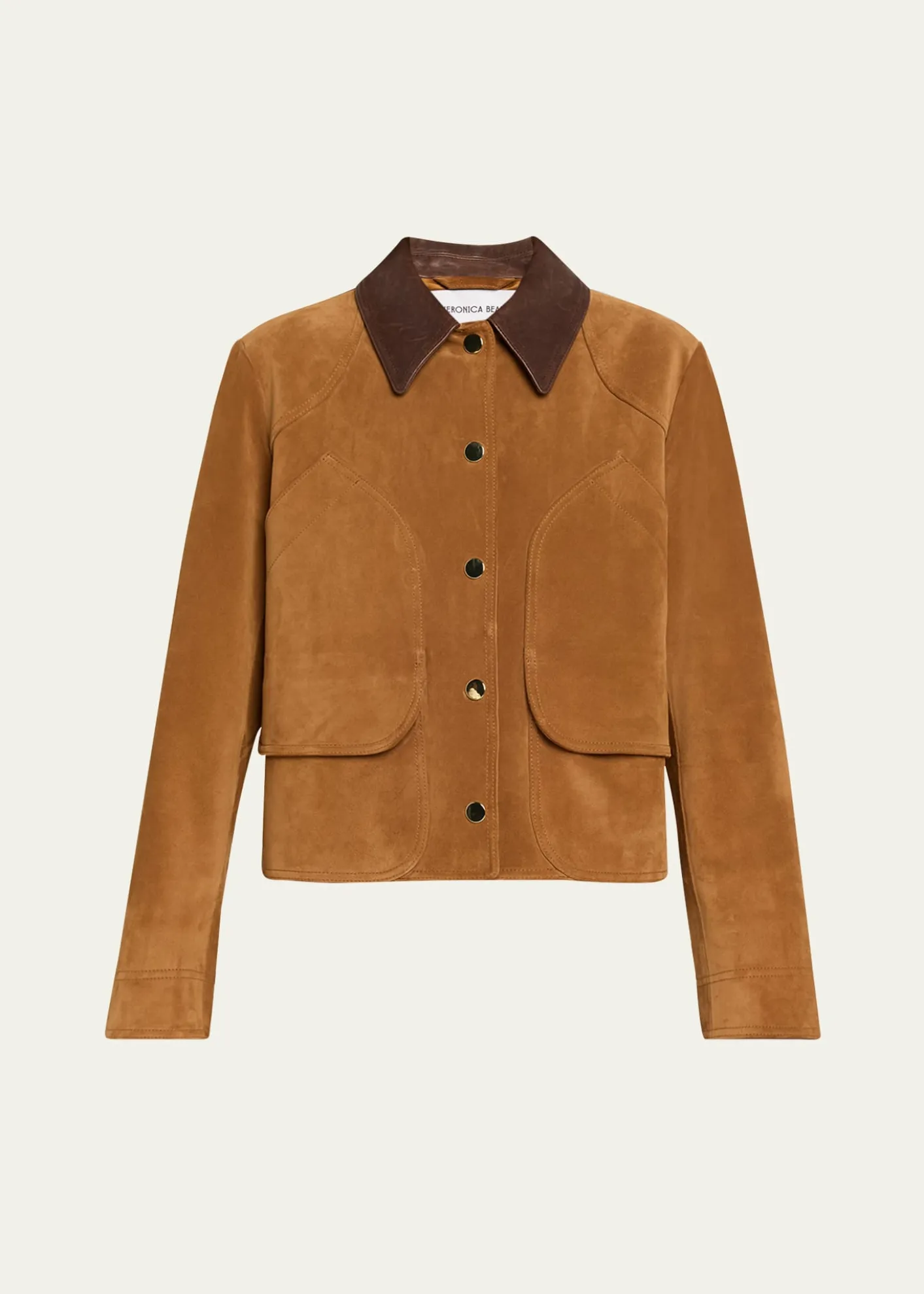 Veronica BeardWalters Cropped Suede Jacket