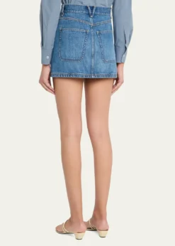 Veronica BeardZora Denim Mini Skirt