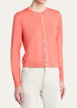 VersaceFine Wool Cardigan