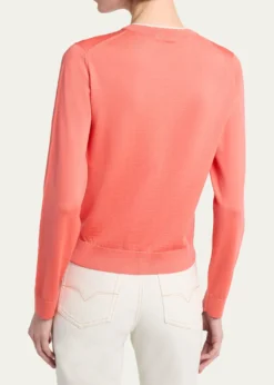VersaceFine Wool Cardigan
