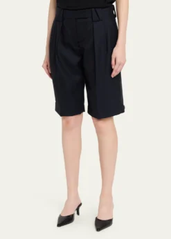 VersaceKnee-Length Suiting Shorts