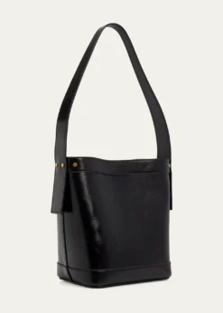 VersaceMedusa Leather Bucket Bag