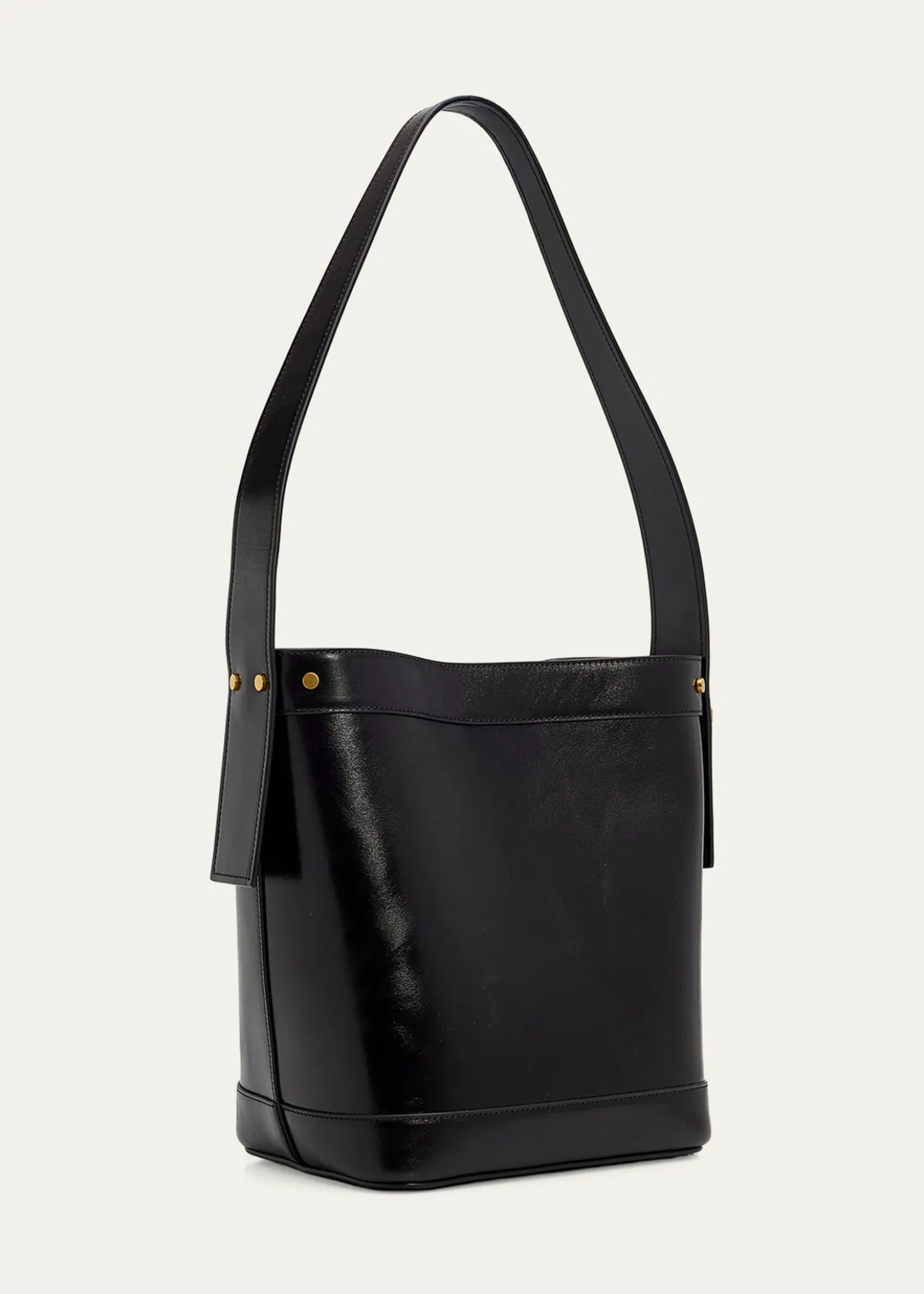VersaceMedusa Leather Bucket Bag