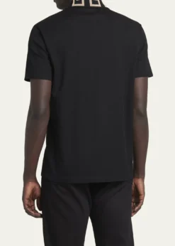 VersaceMen's Greca-Collar Polo Shirt