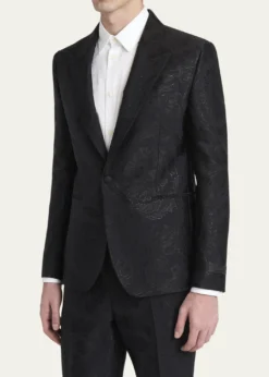 VersaceMen's Jacquard Evening Jacket