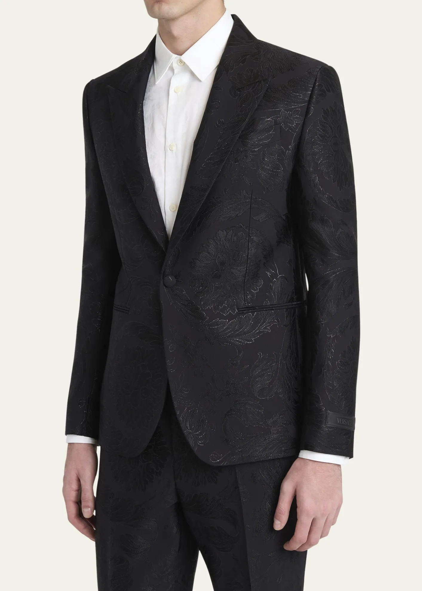 VersaceMen's Jacquard Evening Jacket