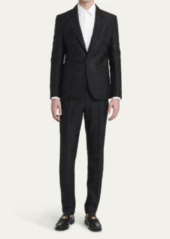 VersaceMen's Jacquard Evening Jacket